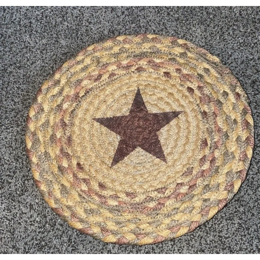 Lot of 3 Primitive Burgundy Star 10